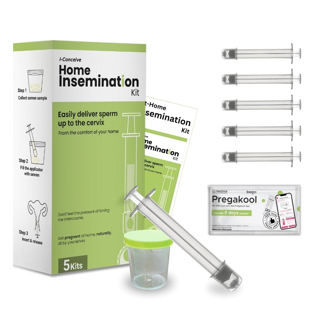 I-Conceive At Home Self Insemination IVI/IUI Kit | Get Pregnant Yourself | Pack of 5
