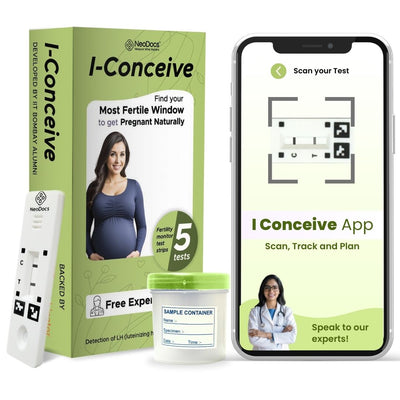 Ovulation test kit for couples planning pregnancy (Pack of 5)