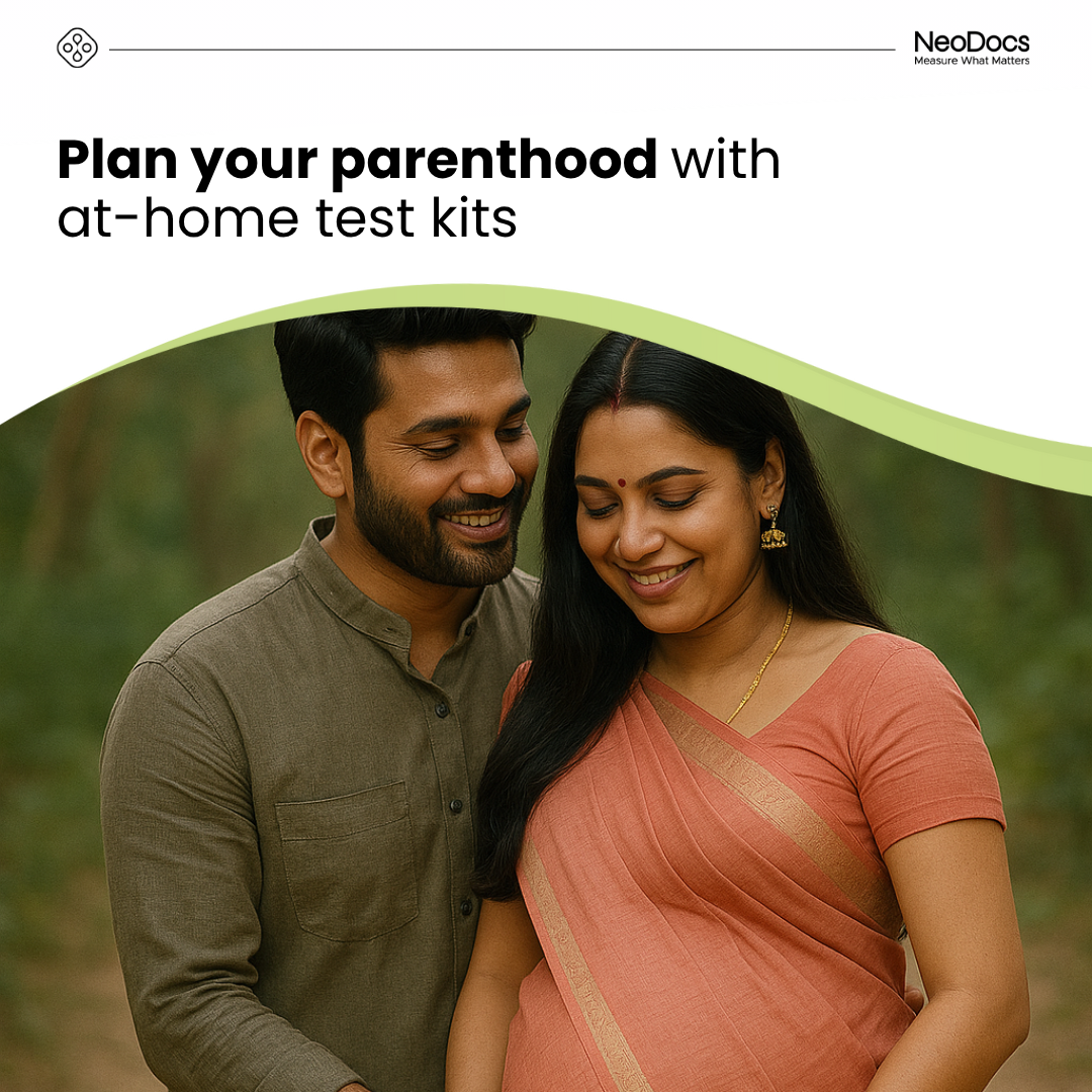 Neodocs Sperm Count test kit + Ovulation test kit Combo
