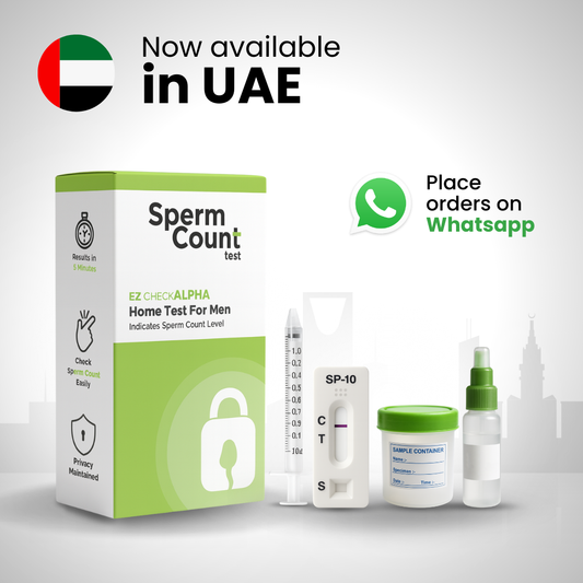 Neodocs Sperm count test kit | Instant Results | Check low or normal sperm count - UAE