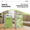 Neodocs I-Conceive IVI/IUI kit + 5 Pregnancy test kit | At Home Insemination Kit | From the comfort of your home | Get pregnant without intercourse | Easy and Convenient | (Pack of 5)