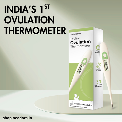 I-Conceive Basal Body Temperature Thermometer | Ovulation Thermometer