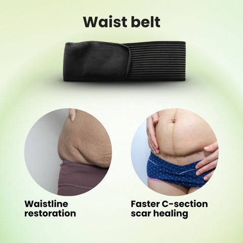 Neodocs 3-in-1 Postpartum Belt for New Mothers| Belly, Waist & Pelvic Support for Faster Recovery