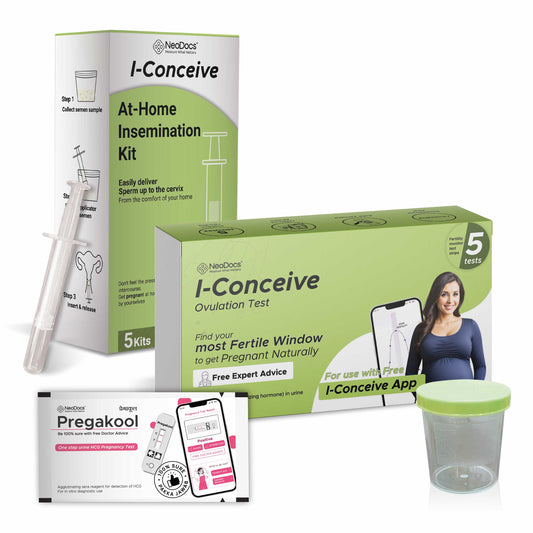 Neodocs I-Conceive Home Insemination IVI/IUI kit & Ovulation Kit