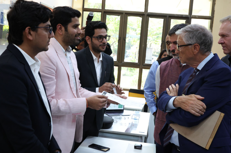 Recognized by Bill Gates