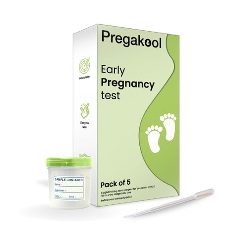 Neodocs Early Pregnancy Test Kit | Know 5 Days Sooner | 99% Accurate Results on smartphone (Pack of 5)