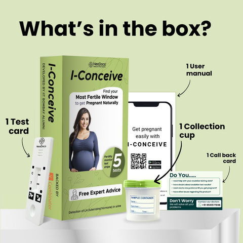 I-Conceive Smartphone based Ovulation Test Kit for females planning pregnancy