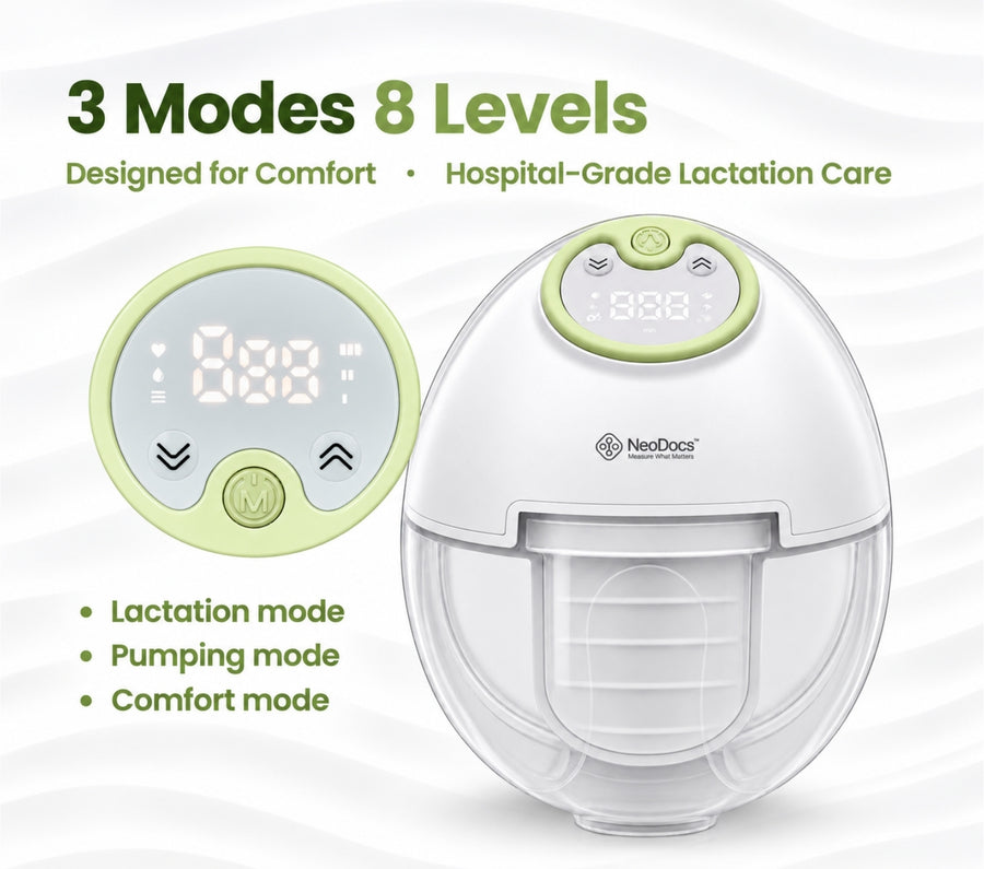 Neodocs Handsfree Wearable Electric Breast pump for New Mothers - EMI AVAILABLE