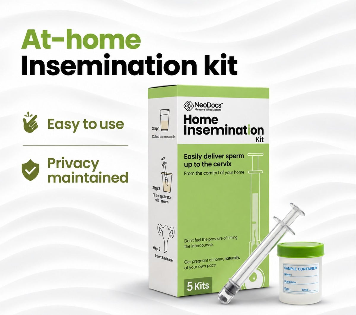 I-Conceive At Home Self Insemination IVI/IUI Kit | Get Pregnant Yourself