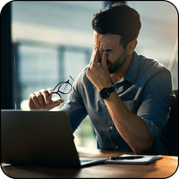 UNDER WORK OR RELATIONSHIP STRESS