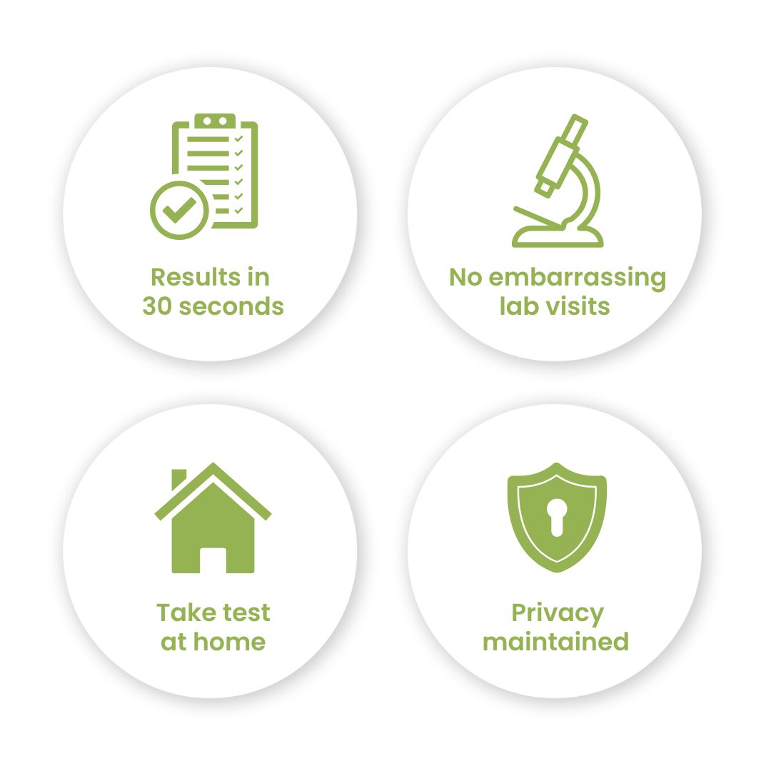 Neodocs Sperm count test kit | Instant Results | Check low or normal sperm count