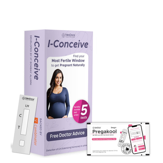 Neodocs I-Conceive Ovulation test kit for women planning pregnancy