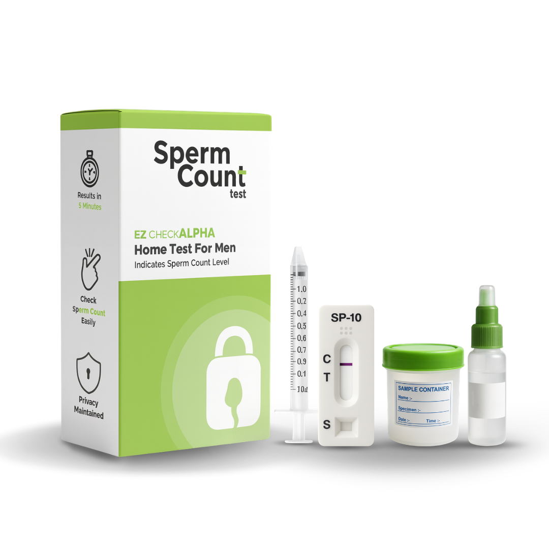 Neodocs Sperm count test kit | Instant Results | Check low or normal sperm count