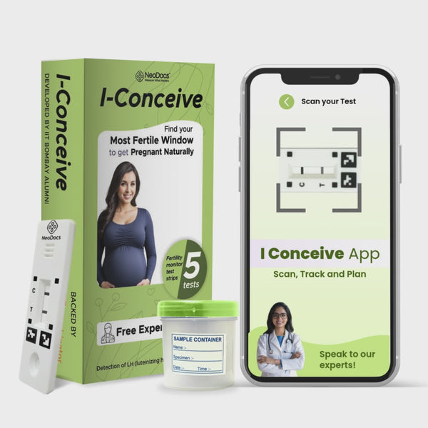 I-Conceive Smartphone based Ovulation Test Kit for females planning pregnancy